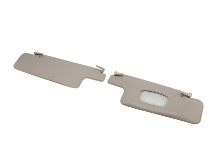 Sun visors kit, Left and Right. Porsche 911 1968>> Coupe LHD - 90173103221, 90173103121