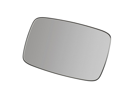 Verre de miroir de porte. Porsche 911 / 924 / 924S / 928 / 944 - 91173103508