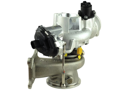 Turbocharger, K04.3 with e-actuator. Porsche 95B.2 Macan 2.0L / 9YA.2 Cayenne 2.0L - 53039880844, 06N145702E, 9A7145702 - 53039880844