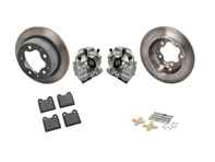 Rear brake caliper, disc and brake pad kit. Porsche 356C 1963-65 - 91135293901, 91135293902, 90135240111, 90135296510, 90135296610, 90135296511, 90135296611