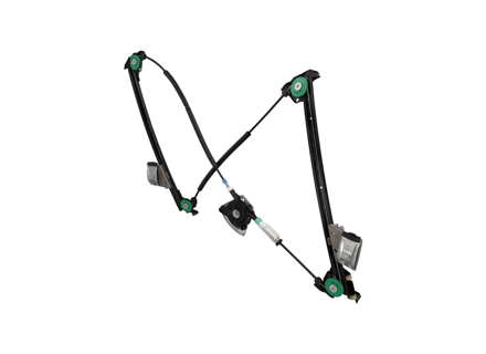 Window lift cable / regulator. Porsche 996 / Boxster 986 (Part No. 99654207505 / 99654207605) - 99654207504, 99654207604, 996.542.075.04, 996.542.076.04, 99654207505, 99654207605, 98654201603, 98654201503 - GPWR-752088, GPWR-752089, KC-PR9008AFL, KC-PR9007AFR