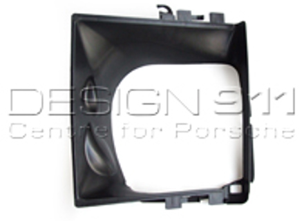 Luchtkanaal voor voorbumper. Porsche 958 Cayenne Turbo / Diesel 4.2L - 95857564121, 95857564221