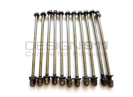 曲轴箱螺栓套件。保时捷 911 1978-89 - 99970100640/1, 99970100640, 93010117201, 90110116102, 93010117302, 90110116103, 93010117306, 90110116101, 19805, 917079