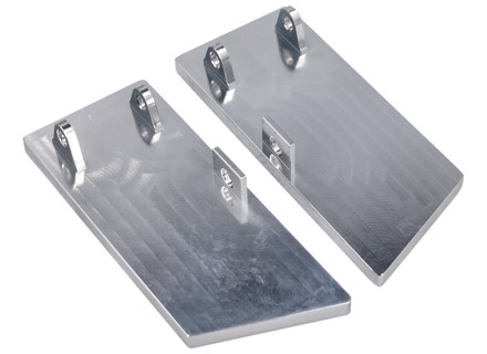 Interior door handles alloy. Porsche 911 / 964 / 993 - 9115312510070B, 9115312520070B, 9935558510001C, 9935558520001C - 1687800110