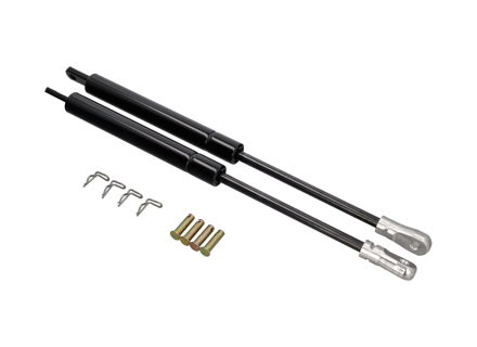 Ammortizzatore cofano anteriore e raccordo. Porsche 911 1965-76 Standard 91151133100 - 911.511.331.01, 91151133101, 91151133100, 91151133102, 91151133122, 911.511.331.00, 911.511.331.02, 911.511.331.22 - 91151133100, 1681200100, URO-004130