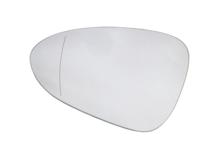 Cristal del retrovisor exterior (asférico), izquierdo para vehículos con volante a la izquierda. Porsche 971 Panamera - 971857521A - ZJ-7144-L