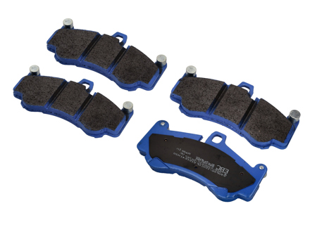 EBC Blue brake pads NDX RACE Front. Porsche  996 GT2/GT3 / 997 Turbo/GT3 - 99635194800, 99635194802, 99735194700, 99735194701, 9735194702 - DP51516NDX