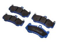 Pastiglie freno EBC Blue NDX RACE anteriori. Porsche 996 GT2/GT3 / 997 Turbo/GT3 - 99635194800, 99635194802, 99735194700, 99735194701, 9735194702 - DP51516NDX