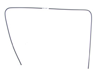 Rear screen trim moulding, Plastic. Porsche 996 2002>> - 99654554502 Rear screen trim moulding, Plastic. Porsche 996 2002>> - 99654554502