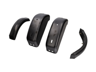 Bocina/cubierta de parachoques trasero con moldura de goma. Porsche 911/912 1965-73 - 90150503326, 91150503302, 90150590321 - BMP11.1.132