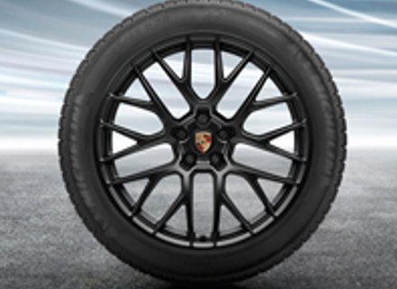 20' Macan RS Spyder Alloy Wheels & Winter Tyres Original Porsche - 95B044631J, 95B044641J