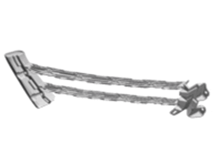 Front bumper grille support frame. Porsche 991.2 Turbo 2017>> - 99150570100OK1, 99150570200OK1