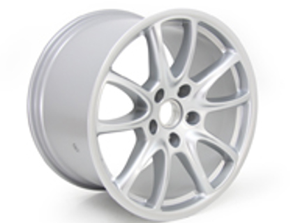 Cerchio anteriore in lega da 19' in argento per Porsche 997 GT3 - 99736215695