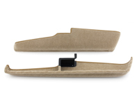 Porta pattumiera SET di 2 Con Moquette Porsche 911 / 964 - 9115550370470E, 9305550370370E, 9935550370170E, 9115550380470E, 9305550380370E, 9935550380170E, 1689803870, 1689803880, 91155503702, 91155503702, 91155503704, 91155503802, 91155503802, 91155503804, 911555038, 911555037