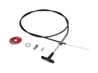Rennline Remote Pull Cable Kit with T- Handle. Porsche 911/964/993 - EL21, EL61 Rennline Remote Pull Cable Kit with T- Handle. Porsche 911/964/993 - EL21, EL61
