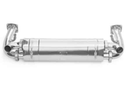 Sports exhaust silencer with catalytic converter delete Porsche 997.1 turbo and turbo S - TSPO997T07.002.A