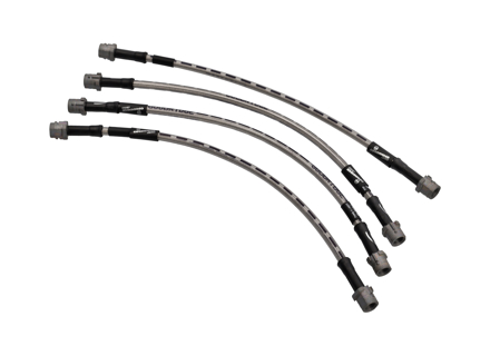 Goodridge 不锈钢制动软管套件。SPR1000-4P 987 / 981 / 718 Boxster 和 Cayman - 99635513903, 98735563701, 99635513901, 99635513902, 99635513900, 98735563700, 99635513904, 98735563107, 99135513701, 9A761177500, 9Y0611775 - DHK482, SPR1000-4P