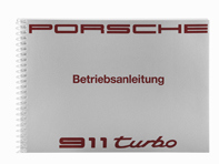 Driver’s manual for Porsche 911 (964) Turbo, MY 91, in English - WKD96452091 Driver’s manual for Porsche 911 (964) Turbo, MY 91, in English - WKD96452091