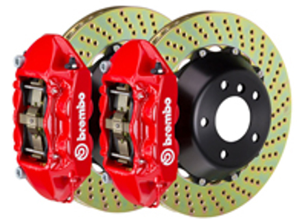 Brembo GT Big Bremsensatz (hinten). Porsche - Bremsscheibengröße: 345x28 - 2P18029A, 2P18029A1, 2P18029A2, 2P18029A3