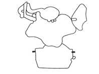 Carter flens pakking. Porsche 958 Cayenne Diesel / 970 Panamera Diesel - 95810116102, 95810116101, 122.472