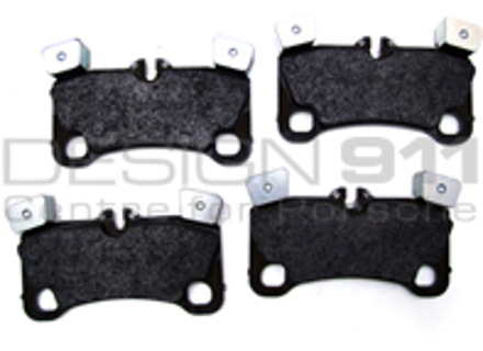 Brake pads, Rear. Porsche Cayenne 957 Turbo S - 95535293963, 95535293964, 95535293961, 95535293962, 95535293966, 95535293960