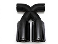 Exhaust Deluxe Dual Style Tail Pipe Black Chrome. Porsche 987.2 Boxster / Cayman - 98711125730, 98711125831, 98711198130, 98711125860 Exhaust Deluxe Dual Style Tail Pipe Black Chrome. Porsche 987.2 Boxster / Cayman - 98711125730, 98711125831, 98711198130, 98711125860