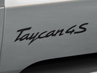 Model designation on doors. Porsche Taycan 4S - 9J104480001, 9J104480001041, 9J10448000184A, 9J104480001V04, 9J10448000124K Model designation on doors. Porsche Taycan 4S - 9J104480001, 9J104480001041, 9J10448000184A, 9J104480001V04, 9J10448000124K