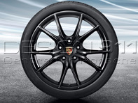 20' 991.2 C2 / C2S 'Carrera S' in BLACK Alloy Wheels & Tyres Original Porsche - 99104460326 20' 991.2 C2 / C2S 'Carrera S' in BLACK Alloy Wheels & Tyres Original Porsche - 99104460326