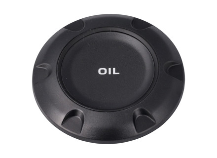 Engine bay oil cap RS style Black. Porsche 982 (718) Cayman GT4 RS 2019>> - 981551383021E0, 981551433031E0