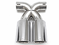 Exhaust Tail Pipe Polished Chrome. Porsche 981 Boxster Spyder / 981 Cayman GT4 - 98111136160, 98111136161 Exhaust Tail Pipe Polished Chrome. Porsche 981 Boxster Spyder / 981 Cayman GT4 - 98111136160, 98111136161