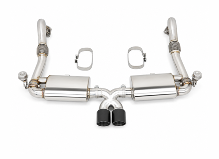 Sistema di scarico cat-back Valvetronic DesignTek. Porsche 718 Boxster / Cayman - 116290-03 - 55-PS120V-1
