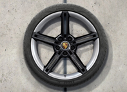 21' Taycan Mission E Design Alloy Wheels & Summer Tyres Original Porsche - 9J1073660K