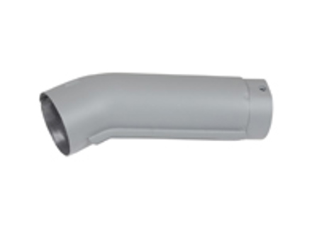 Connettore a gomito dello scambiatore di calore, acciaio inossidabile. Porsche 914 69-76 - 022256121 - 1623150300