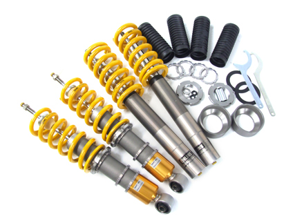 Kit sospensioni regolabili. Porsche 996 GT3 / 996 GT2 Ohlins DFV Technology - POS MI10S1