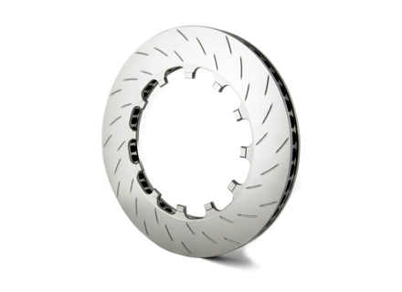 Disco freno anteriore scanalato V2 sostitutivo PFC per Porsche 997 GT3 Cup