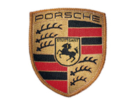 Porsche Crest - Sew-On Badge