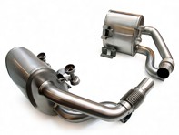 保时捷 991.1 专用辅助运动型排气管 DesignTek - 126343-01, 99111132101, 99111132103, 99111132501, 99111132503, 99111132502, 99111132201, 99111132203, 99111132601, 99111132603, 99111132602