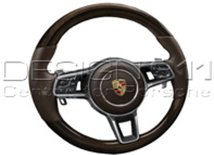 Multi-function sports steering in Paldao. Porsche 971 Panamera 2017>> - 971044400, 971044400A34, 971044400OE5, 9710444009J9, 971044400OK6, 9710444008U7