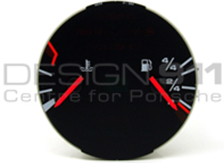 Indicatorinstrument voor temperatuur- en brandstofmeter. Porsche 928 - 92864194902