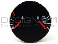 Temperature & Fuel Gauge Indicator Instrument. Porsche 928 - 92864194902 Temperature & Fuel Gauge Indicator Instrument. Porsche 928 - 92864194902