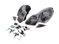Kit Faros Claros y HID Porsche 986 Boxster / 996 - 98663113221, 98663113121, 99663104502, 99663104602, HIDH7PRO6K