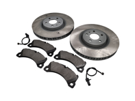 Frenos delanteros paquete de discos y pastillas de freno Porsche Macan 3.0L - 95B615301T, 95B615302R, 971698151AD, 95B907253 Frenos delanteros paquete de discos y pastillas de freno Porsche Macan 3.0L - 95B615301T, 95B615302R, 971698151AD, 95B907253