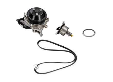 Pompa dell'acqua con alloggiamento, cinghia e kit termostato. Porsche 991.2 Carrera / 992.1 Carrera / 2S / 4S / turbo / 992.2 Carrera 2 - 9A712168800, 0PB121688, 9A110655900, 9A110622603, 9A110622602, 9A712111000, 0PB121110A, 0PB903137A, 9A110221800, 0PB903137G, 0PB121010D, 0PB121010, 0PB121010A, 9A210603974, 9A210603973, 9A210603972, 9A210603971, 9A210603970