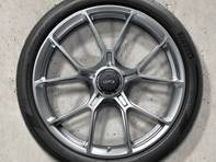 20'/21' 992 (911) GT3 alloy wheel set in Brilliant Chrome Metallic Original Porsche - 992044680CC 20'/21' 992 (911) GT3 alloy wheel set in Brilliant Chrome Metallic Original Porsche - 992044680CC