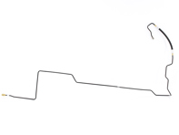 Linea di pressione del servosterzo. Porsche 986 Boxster / 996 >>2001 con guida a destra - 99634745204, 99634745231