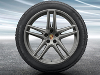 20' Macan Turbo Alloy Wheels & Winter Tyres Original Porsche - 95B044631F, 95B044641F 20' Macan Turbo Alloy Wheels & Winter Tyres Original Porsche - 95B044631F, 95B044641F
