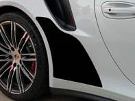 Protezioni magnetiche MagnaFin contro i sassi. Porsche 991 Turbo / Turbo S 2014-19 - 99150483501, 99150483601, 99150483506, 99150483606 - MF991WB CF HE, MF991WB DB HE