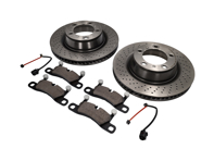 REAR Brake Pads and Brake Disc Package Porsche 991 3.4L - 99135240100, 99135240200, 99135293904 REAR Brake Pads and Brake Disc Package Porsche 991 3.4L - 99135240100, 99135240200, 99135293904