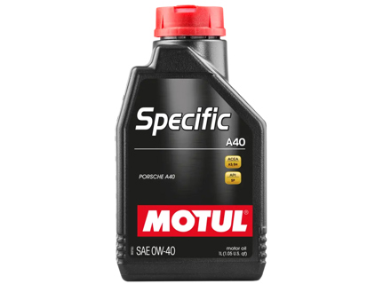 MOTUL SPECIFIC A40 0W-40 Fully Synthetic Engine Oil - 1 Litre Bottle - 0W/40, 0W-40
