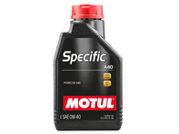 MOTUL SPECIFIC A40 0W-40 Fully Synthetic Engine Oil - 1 Litre Bottle - 0W/40, 0W-40